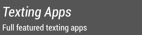 texting APPS
